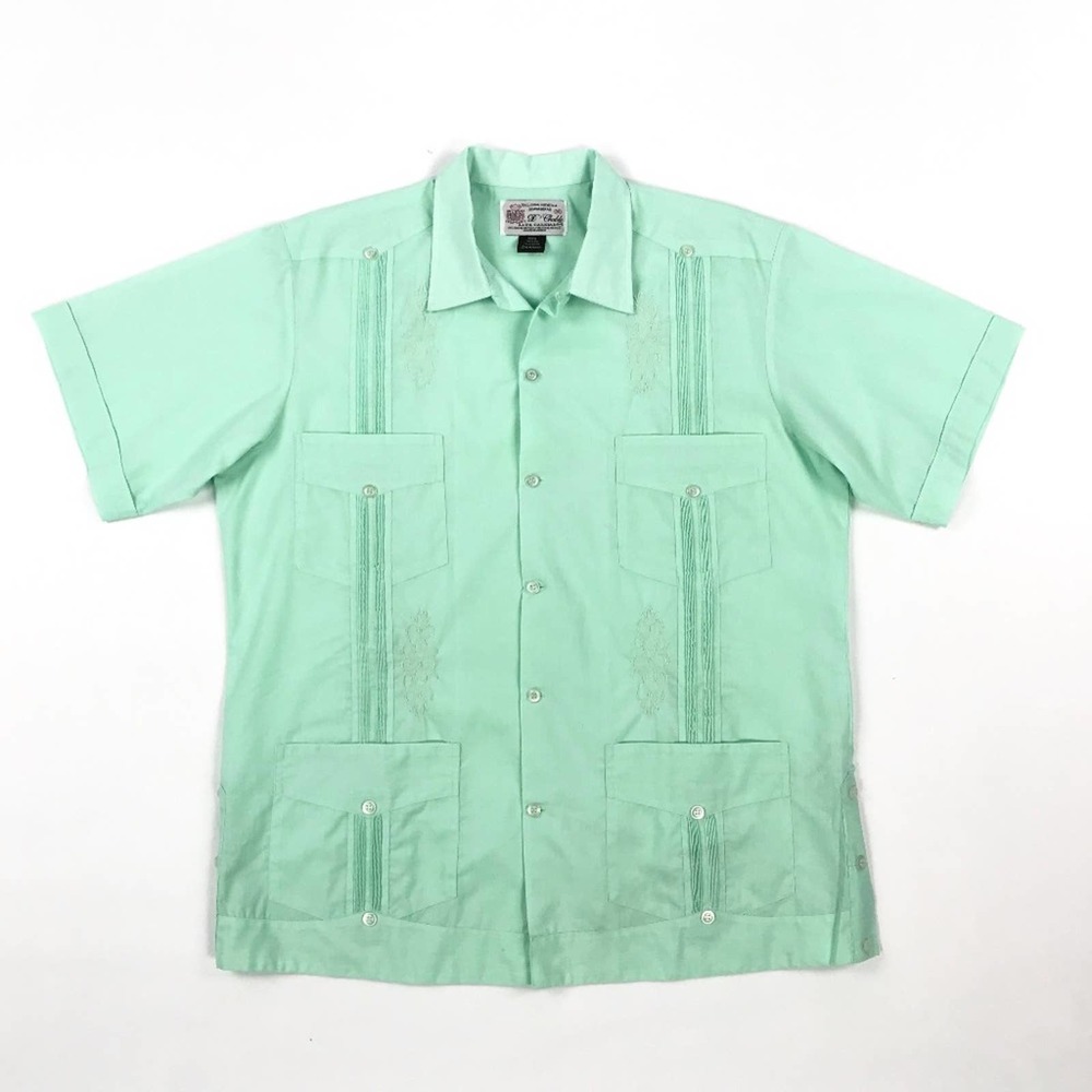 ☀️ D'Chable Mexican Guayabera Cotton Shirt